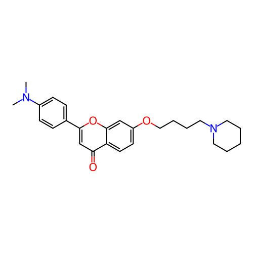 Chemical structure of BindingDB Monomer ID 50443707