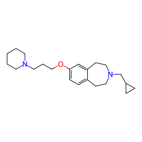 Chemical structure of BindingDB Monomer ID 50443786