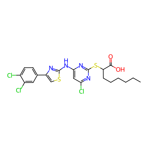 Chemical structure of BindingDB Monomer ID 50443821