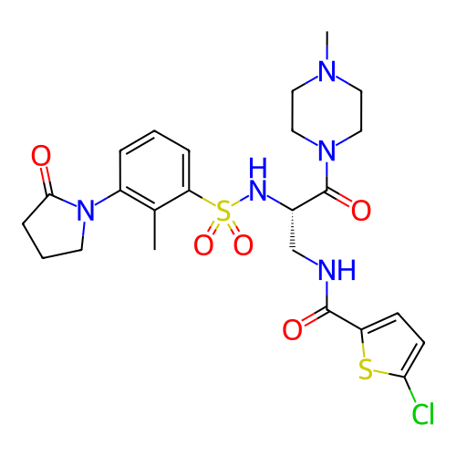 Chemical structure of BindingDB Monomer ID 50443853