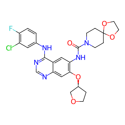Chemical structure of BindingDB Monomer ID 50443982