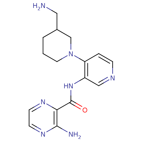 Chemical structure of BindingDB Monomer ID 50445136