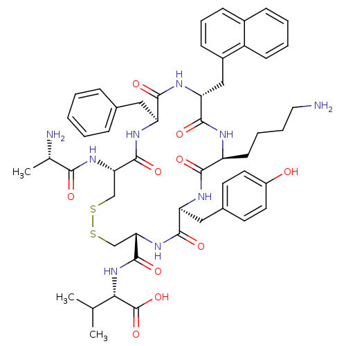 Chemical structure of BindingDB Monomer ID 50445381