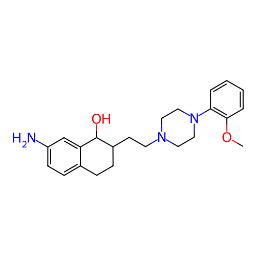 Chemical structure of BindingDB Monomer ID 50445395