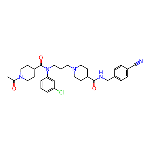 Chemical structure of BindingDB Monomer ID 50445437