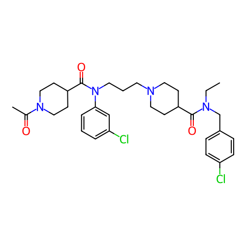 Chemical structure of BindingDB Monomer ID 50445443