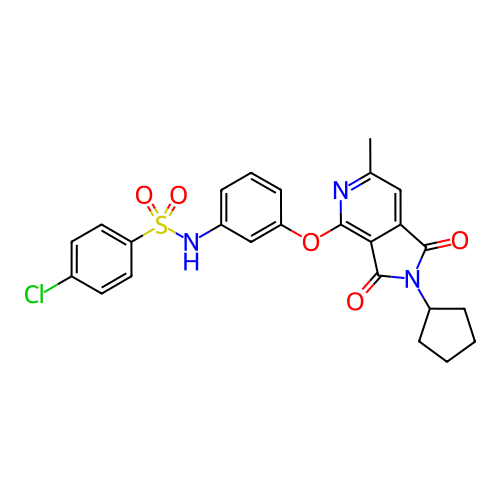 Chemical structure of BindingDB Monomer ID 50445493