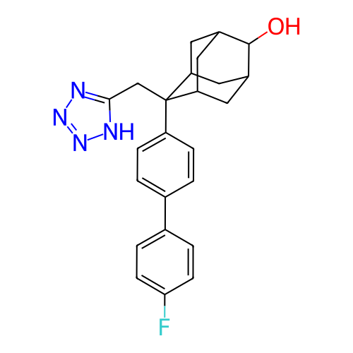Chemical structure of BindingDB Monomer ID 50445565