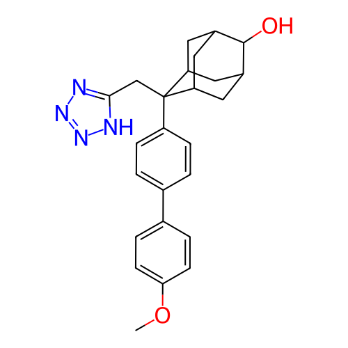 Chemical structure of BindingDB Monomer ID 50445566