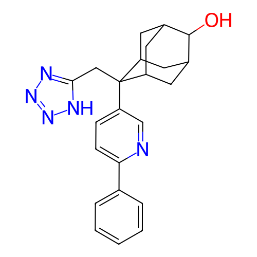 Chemical structure of BindingDB Monomer ID 50445587