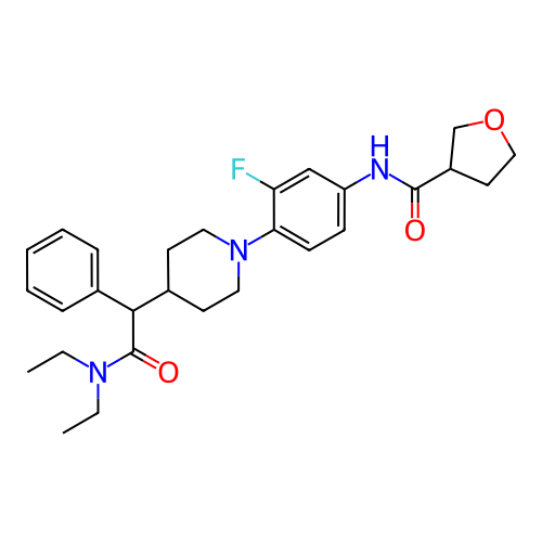 Chemical structure of BindingDB Monomer ID 50445636