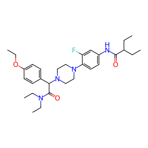 Chemical structure of BindingDB Monomer ID 50445642