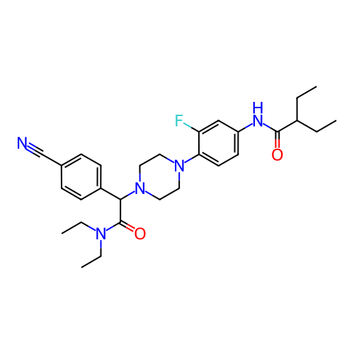 Chemical structure of BindingDB Monomer ID 50445644