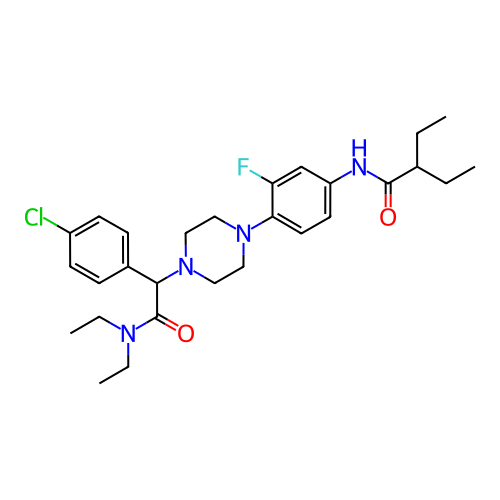 Chemical structure of BindingDB Monomer ID 50445645