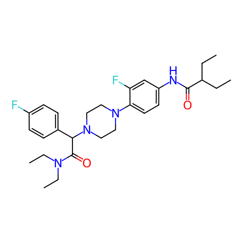 Chemical structure of BindingDB Monomer ID 50445646