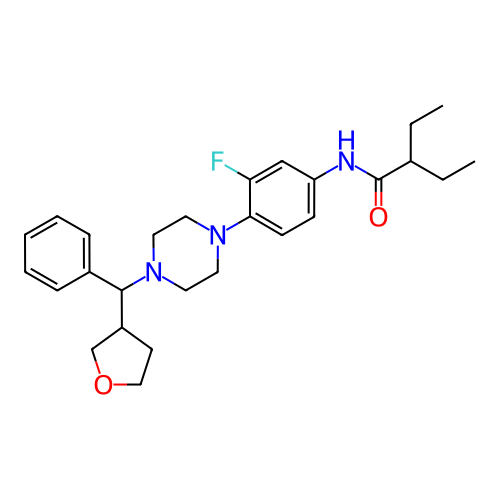 Chemical structure of BindingDB Monomer ID 50445651