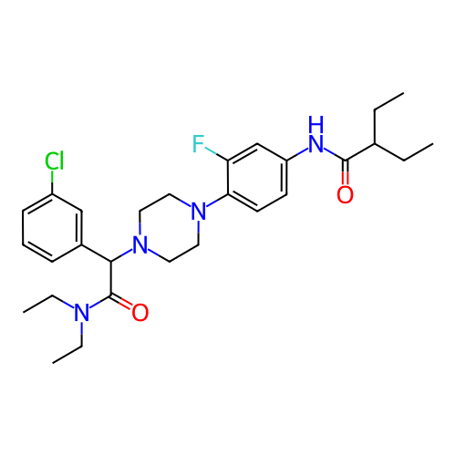 Chemical structure of BindingDB Monomer ID 50445666
