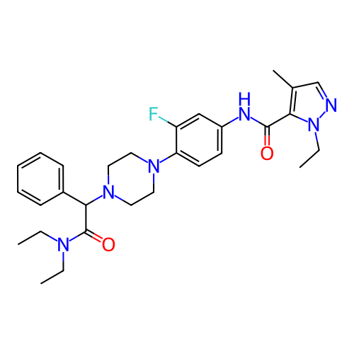 Chemical structure of BindingDB Monomer ID 50445679