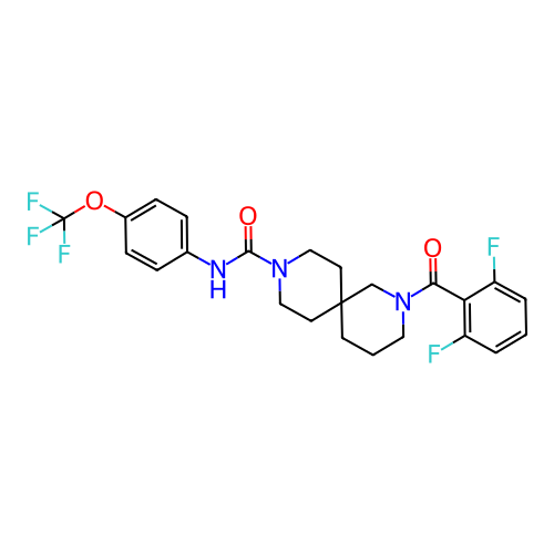 Chemical structure of BindingDB Monomer ID 50445774