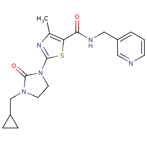 Chemical structure of BindingDB Monomer ID 50445791