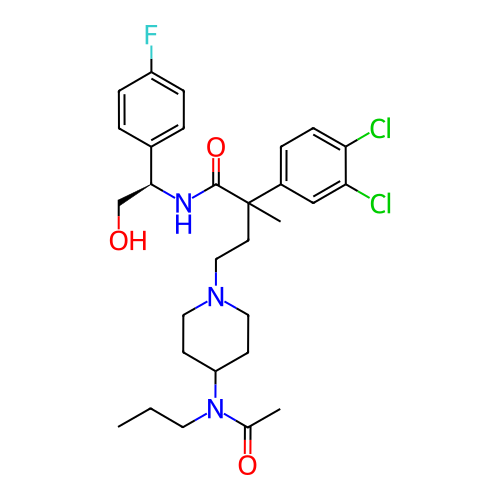 Chemical structure of BindingDB Monomer ID 50445819