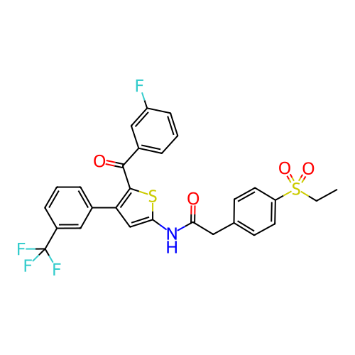 Chemical structure of BindingDB Monomer ID 50445879