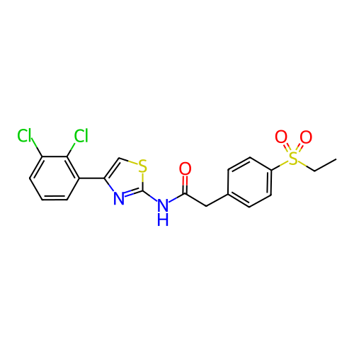 Chemical structure of BindingDB Monomer ID 50445907