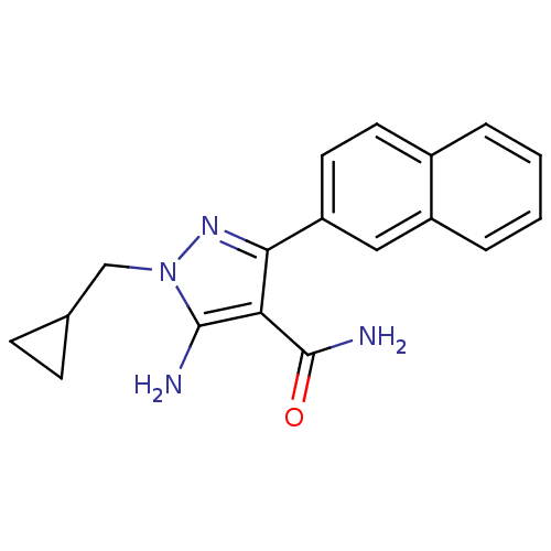 Chemical structure of BindingDB Monomer ID 50446173