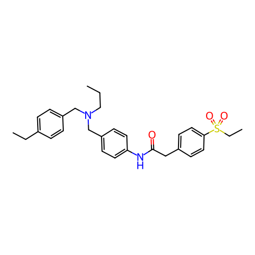 Chemical structure of BindingDB Monomer ID 50446300