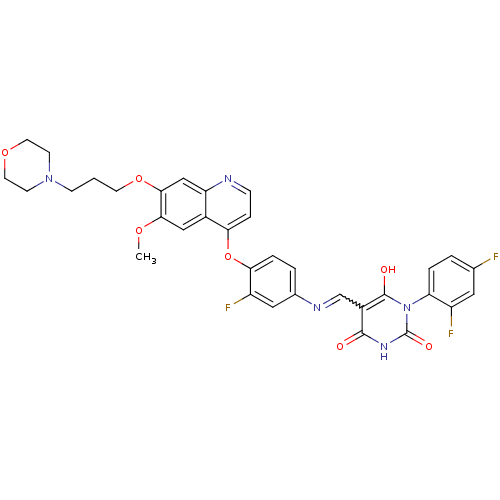 Chemical structure of BindingDB Monomer ID 50446597