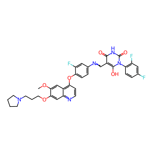 Chemical structure of BindingDB Monomer ID 50446605