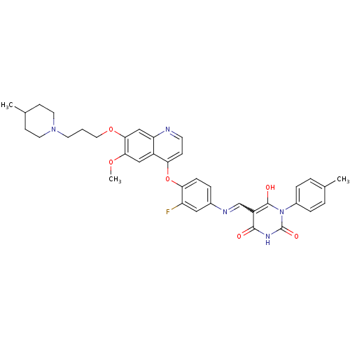 Chemical structure of BindingDB Monomer ID 50446615
