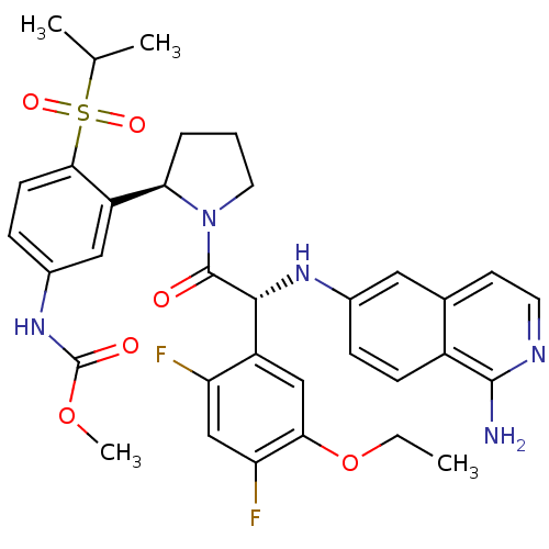 Chemical structure of BindingDB Monomer ID 50446784