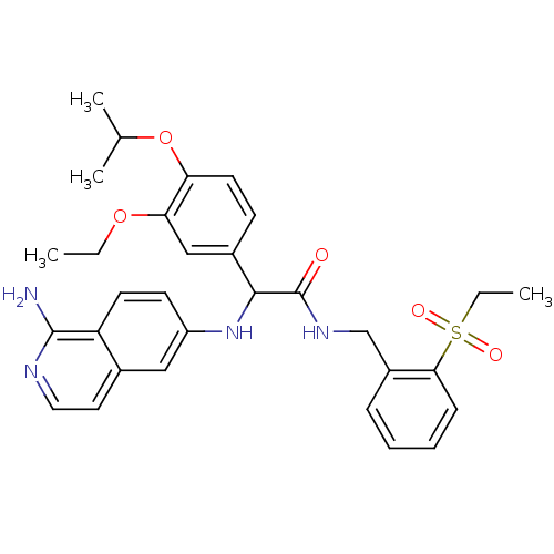 Chemical structure of BindingDB Monomer ID 50446793