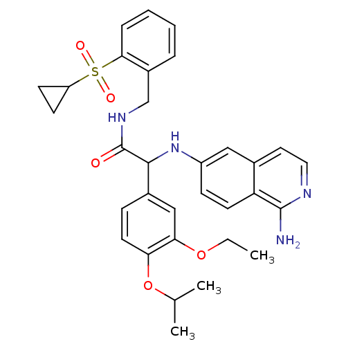 Chemical structure of BindingDB Monomer ID 50446795