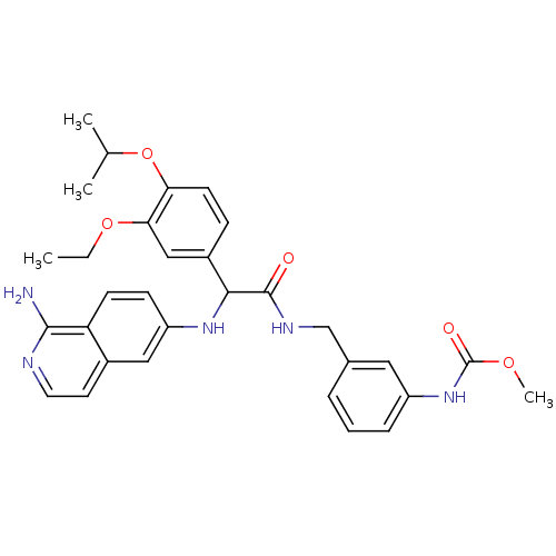 Chemical structure of BindingDB Monomer ID 50446799