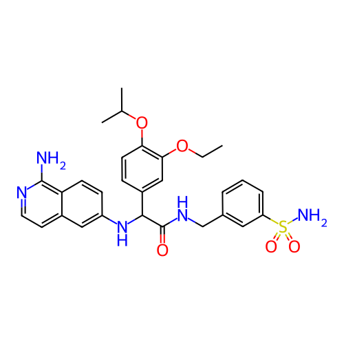 Chemical structure of BindingDB Monomer ID 50446800