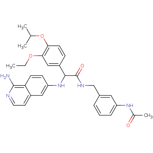Chemical structure of BindingDB Monomer ID 50446802