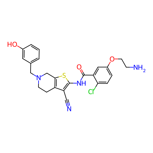 Chemical structure of BindingDB Monomer ID 50447041