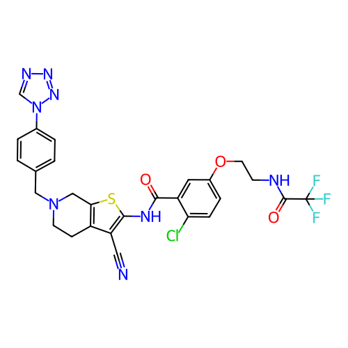 Chemical structure of BindingDB Monomer ID 50447045