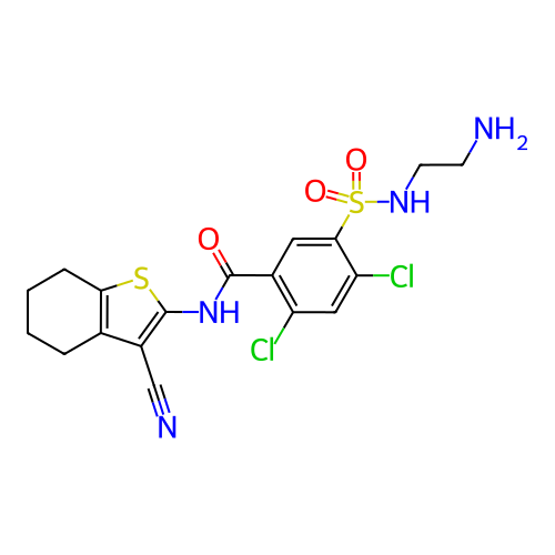 Chemical structure of BindingDB Monomer ID 50447054