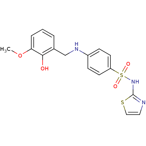 Chemical structure of BindingDB Monomer ID 50447178