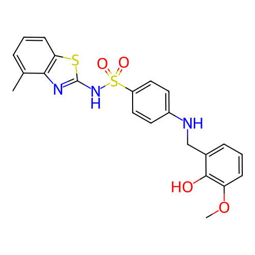 Chemical structure of BindingDB Monomer ID 50447184