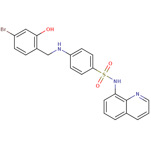 Chemical structure of BindingDB Monomer ID 50447185