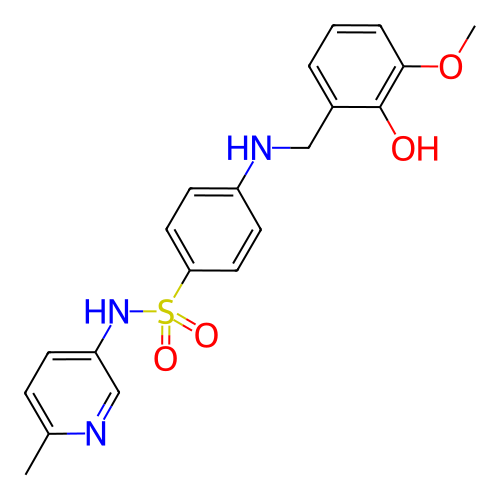 Chemical structure of BindingDB Monomer ID 50447207