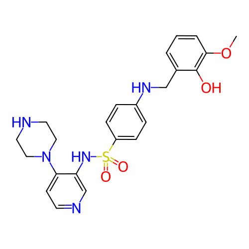 Chemical structure of BindingDB Monomer ID 50447208