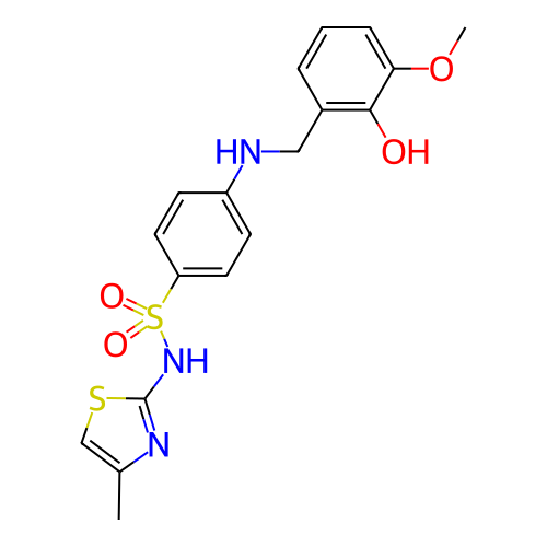 Chemical structure of BindingDB Monomer ID 50447220