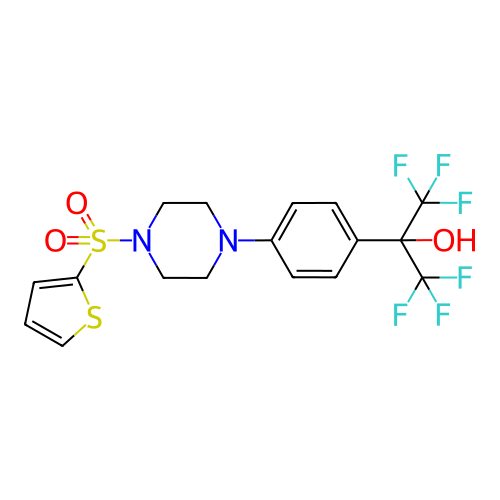 Chemical structure of BindingDB Monomer ID 50447286