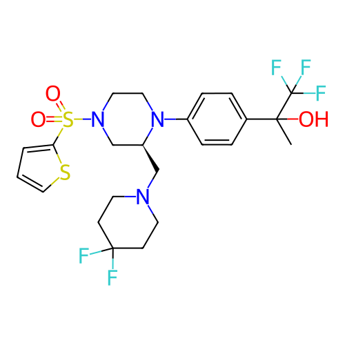 Chemical structure of BindingDB Monomer ID 50447289