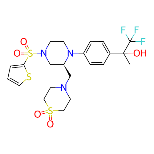Chemical structure of BindingDB Monomer ID 50447290